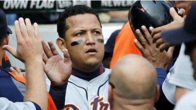 Miguel Cabrera is closing in on a Triple Crown season, which has not happened since 1967, but would rather end the year with a World Series ring.