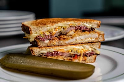 Typical New York deli sandwiches make up the majority of the Hudson & Rye menu. Photo: Hudson & Rye