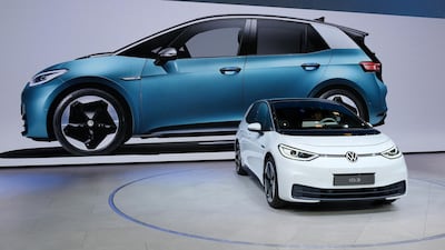 6. Volkswagen ID.3: 56,900 units sold in 2020. Getty Images