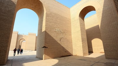 Iraq's historic city of Babylon was the capital of the Neo-Babylonian empire. EPA