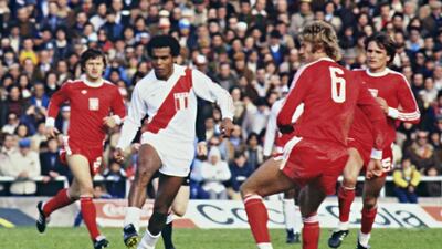 =10) Teofilo Cubillas (Peru) 10 goals in 13 games. AFP