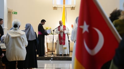 Pope Leo at the Little Sisters of the Poor nursing home. He told elderly residents they are 'the wisdom of a people'. AP