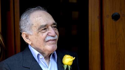 The Colombian Nobel Literature laureate Gabriel Garcia Marquez. Eduardo Verdugo / AP Photo