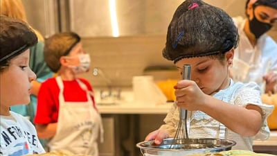 Young chefs can make a creepy-crawlies pizza at Mamalu in Depachika Food Hall. Photo: Mamalu