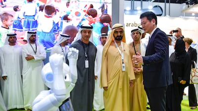 During Abu Dhabi Sustainability Week, in 2018. Wam