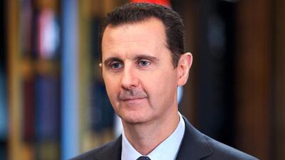Syrian president Bashar Al Assad in Damascus. AP Photo