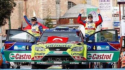 Jari-Matti Latvala, right, the Finn driver, has handled pressure remarkably well for his age.