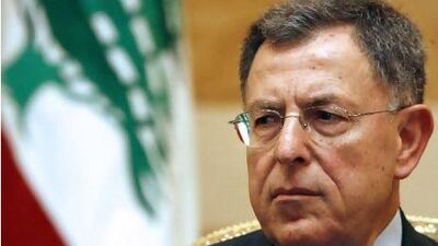 Fouad Siniora said Christians are fighting a losing battle in terms of numbers. AFP