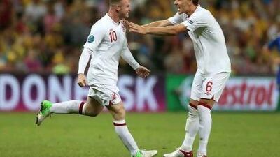 Wayne Rooney scored his first goal of the European Championship against Ukraine last night. It was the England striker's first match of the tournament after serving a two-match suspension. Nigel Roddis / Reuters