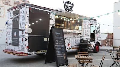The Notorious Friday brunch features food trucks and food pop ups at the Dubai Polo and Equestrian Club. Courtesy Shawarma Station