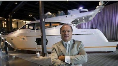 Marcio Christiansen, the CEO of Ferretti Group Brazil, opened a $310million shipyard to keep up with the demand for luxury boats in Brazil. Andre Penner / AP Photo