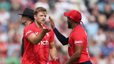 England seamer David Willey was one of the few bright spots for the team. Reuters