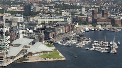 Ports and industrial areas are giving way to modern apartments, parks and museums. Above, a view of Tjuvholmen. Nic Lehoux / VisitOslo