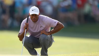 Tiger Woods believes he can win a 15th major on Sunday at the US Masters at Augusta. EPA