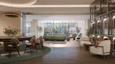 How the principal reception room could look. Photo: Draper London / SHH