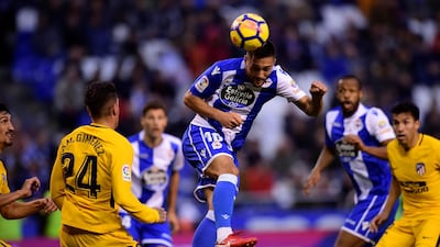 Florin Andone - joined Brighton from Deportivo La Coruna. AFP