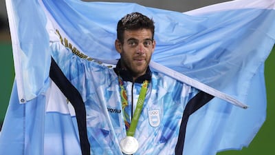 Juan Martin del Potro won a silver medal at the Rio Olympic Games, losing to Andy Murray in the final. Cahrles Krupa / AP Photo