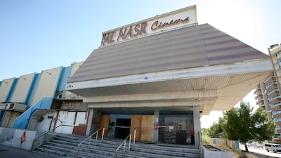 Al Nasr cinema in Dubai. It closed in 2006 and was then gutted by a blaze in 2008.
