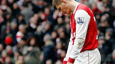 This was as good as a chance for Arsenal and Arshavin to rise to the occasion. Stefan Warmuth / Reuters