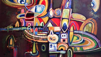 Artwork from Ndue Pepa's exhibition Dimention. Courtesy Artissima Gallery