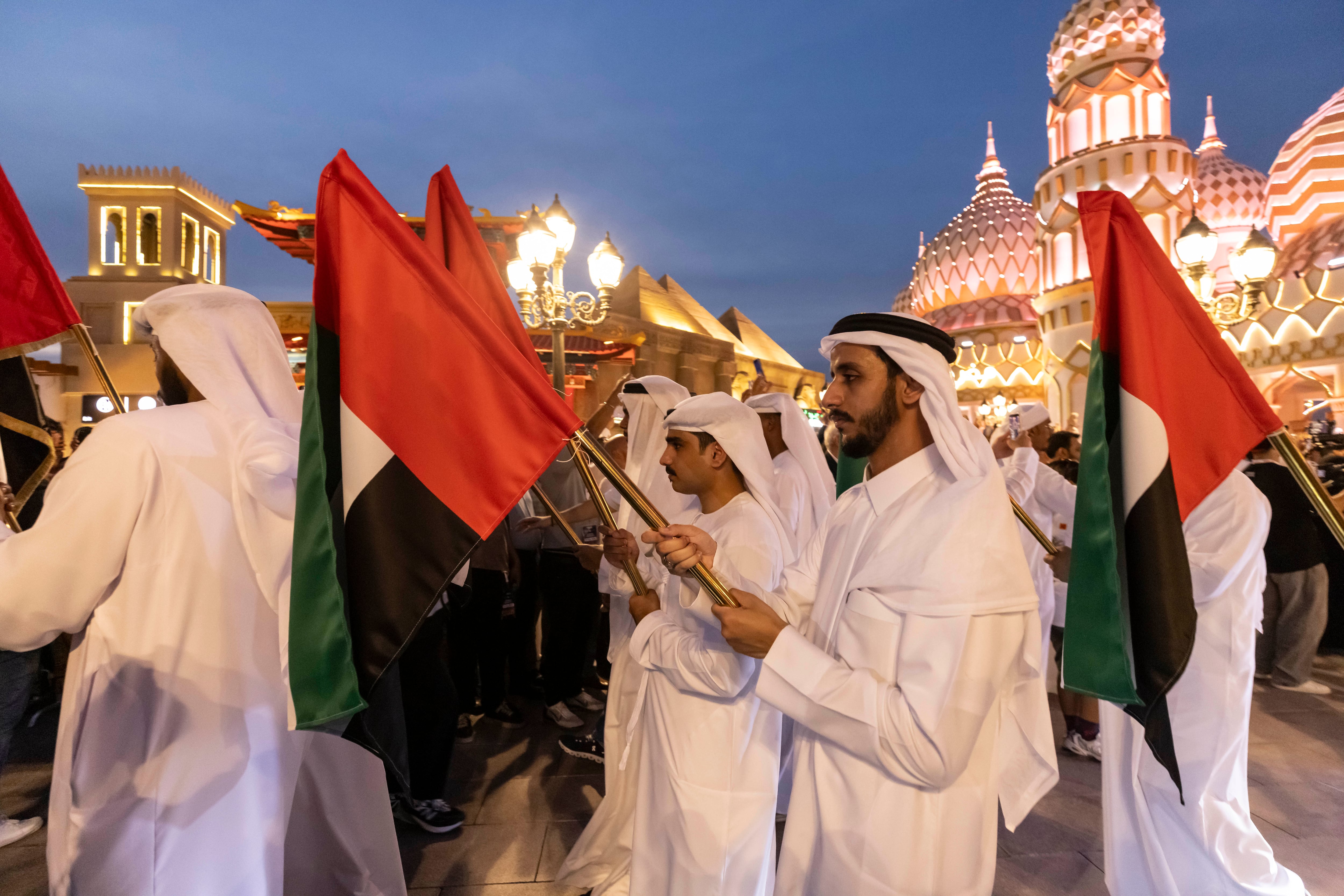 Opening-night celebrations included the Parade of the World. Antonie Robertson / The National