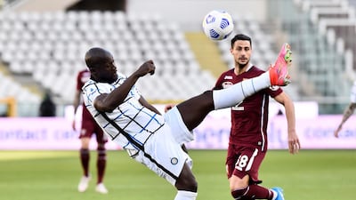 Inter Milan's Romelu Lukaku. Reuters