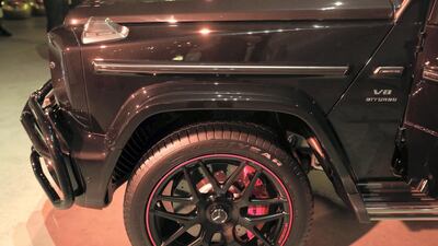 The new model comes with a 'Desert' driving mode. Chris Whiteoak / The National