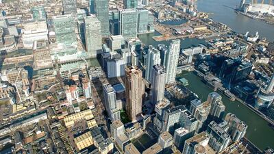 The location is off Lighterman’s Road, and just a few minutes’ walk from Canary Wharf. Courtesy Galliard