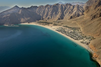 While there is a pick-up service available both before crossing the border from the UAE and once arriving at the first resort signpost, guests are free to drive up and over the mountain roads to reach the bay. Photo: Six Senses Zighy Bay
