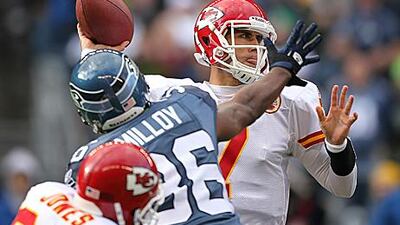 Matt Cassel recovered from an emergency appendectomy to play for Kansas last weekend.