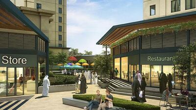 Renovations to The Walk JBR include new shaded areas to food and beverage and retail outlets along The Walk at street level. Courtesy Dubai Properties Group