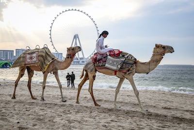 The Dubai Eye. The rate of employment in the non-oil private sector of the emirate bounced back in July. AFP