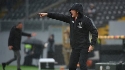 Arsenal have not won in five matches across competitions. AFP