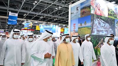 Sheikh Mohammed was accompanied by Sheikh Hamdan bin Mohammed, Crown Prince of Dubai and Sheikh Maktoum bin Mohammed, Deputy Ruler of Dubai.