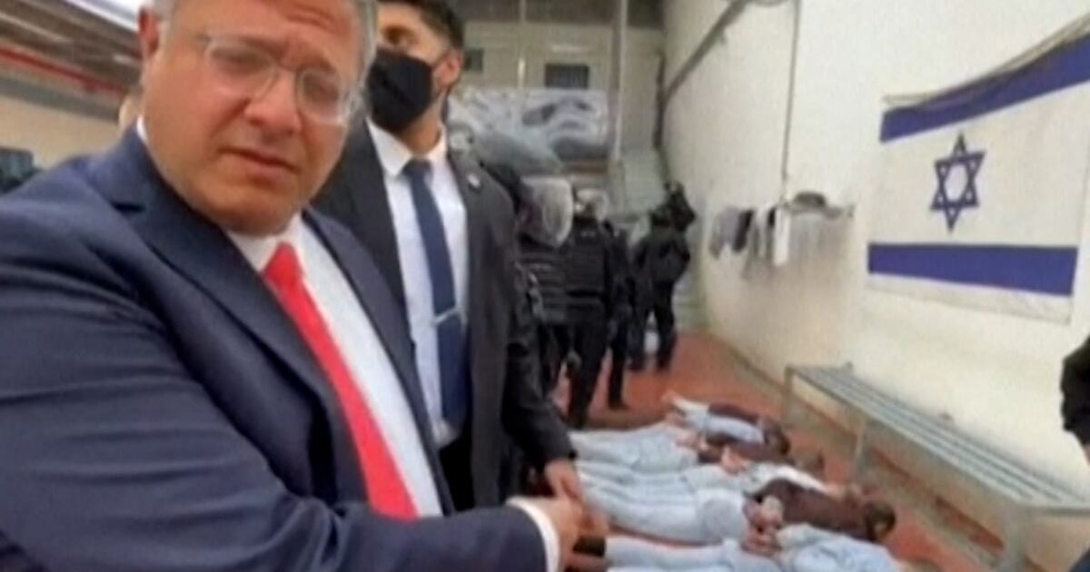 Israel's Ben-Gvir threatens Palestinian prisoners with death penalty