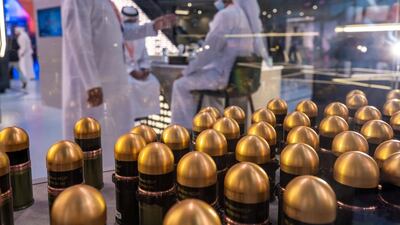 The Lahab Military Services stall. Victor Besa / The National