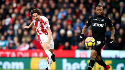 Centre midfield: Joe Allen (Stoke City) – The classiest player on the pitch as Stoke recorded a first home win since September. Allen’s pass set up Xherdan Shaqiri’s equaliser. Clive Brunskill / Getty Images