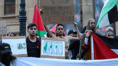 Western cities have seen several large protests against Israel's response to Hamas's attack on Israeli civilians. Getty