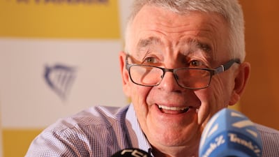 Ryanair chief executive Michael O'Leary says the airline is 85 per cent unhedged against higher oil prices next year. EPA
