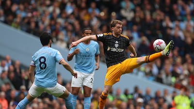 Patrick Bamford - 5. Worked hard as the lone man up front but he was well marshaled by the duo of Akanji and Laporte. Reuters