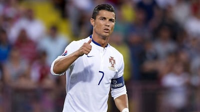 Cristiano Ronaldo always sends his compatriots messages of congratulations after success in international ping pong tournaments. Hugo Delgado / EPA