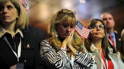 Despair among Republican supporters after only the second time in several decades that a Democrat has won a second term in the White House. Emmanuel Dunand / AFP