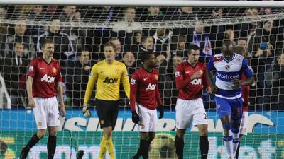 Darren Fletcher and Manchester United are seventh in the Premier LEague with 40 points from 24 matches. John Peters / Man Utd / Getty Images