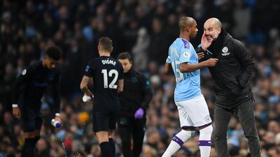 Fernandinho said he wants to carry on for as long as possible. Getty Images