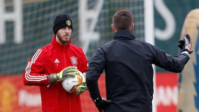 Manchester United's David de Gea. Reuters