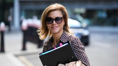 Stephen Jones, head of banking lobby group UK Finance, apologised to financier Amanda Staveley, pictured, after criticising her company during investment talks. Bloomberg