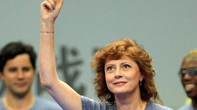 Susan Sarandon returns to the UAE next week to open the fifth branch of the nightclub, SPiN Dubai, in Wafi City. AP