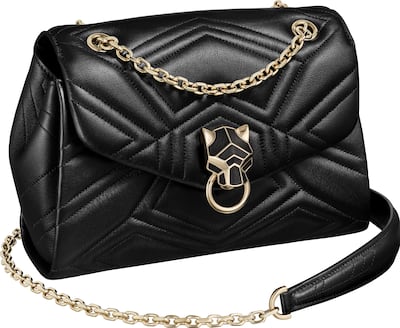 Latest iteration of the Panthere de Cartier bag. Photo: Cartier