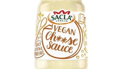 Sacla vegan cheese sauce