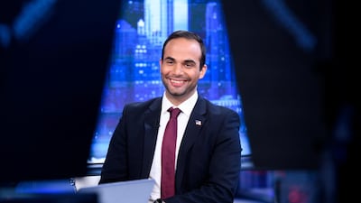 George Papadopoulos visits "The Story With Martha MacCallum" at Fox News Studios on March 26, 2019 in New York City. Getty Images